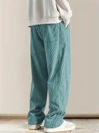Elis - Pantalón Amplio de Pana con Cintura Ajustable