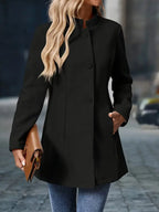 Priscilla - Chaqueta Larga Estilo Blazer Elegante