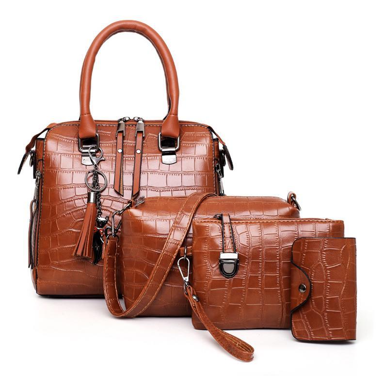 Luna Soler – Set Evelyn de 4 bolsos de cuero vegano