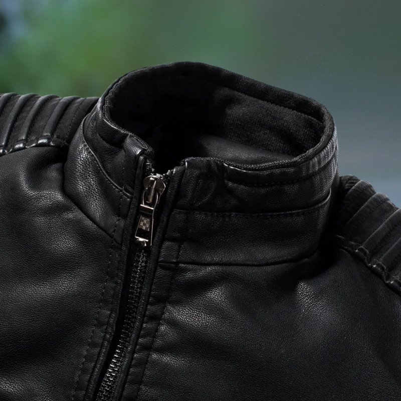 Tomás – Chaqueta de cuero vintage