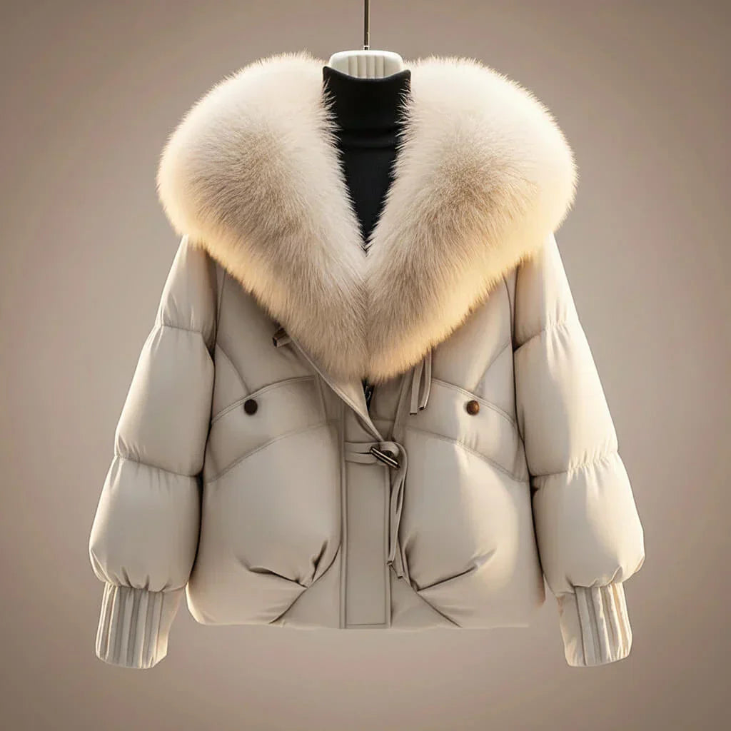Willow - Abrigo Aislante Con Cuello De Piel