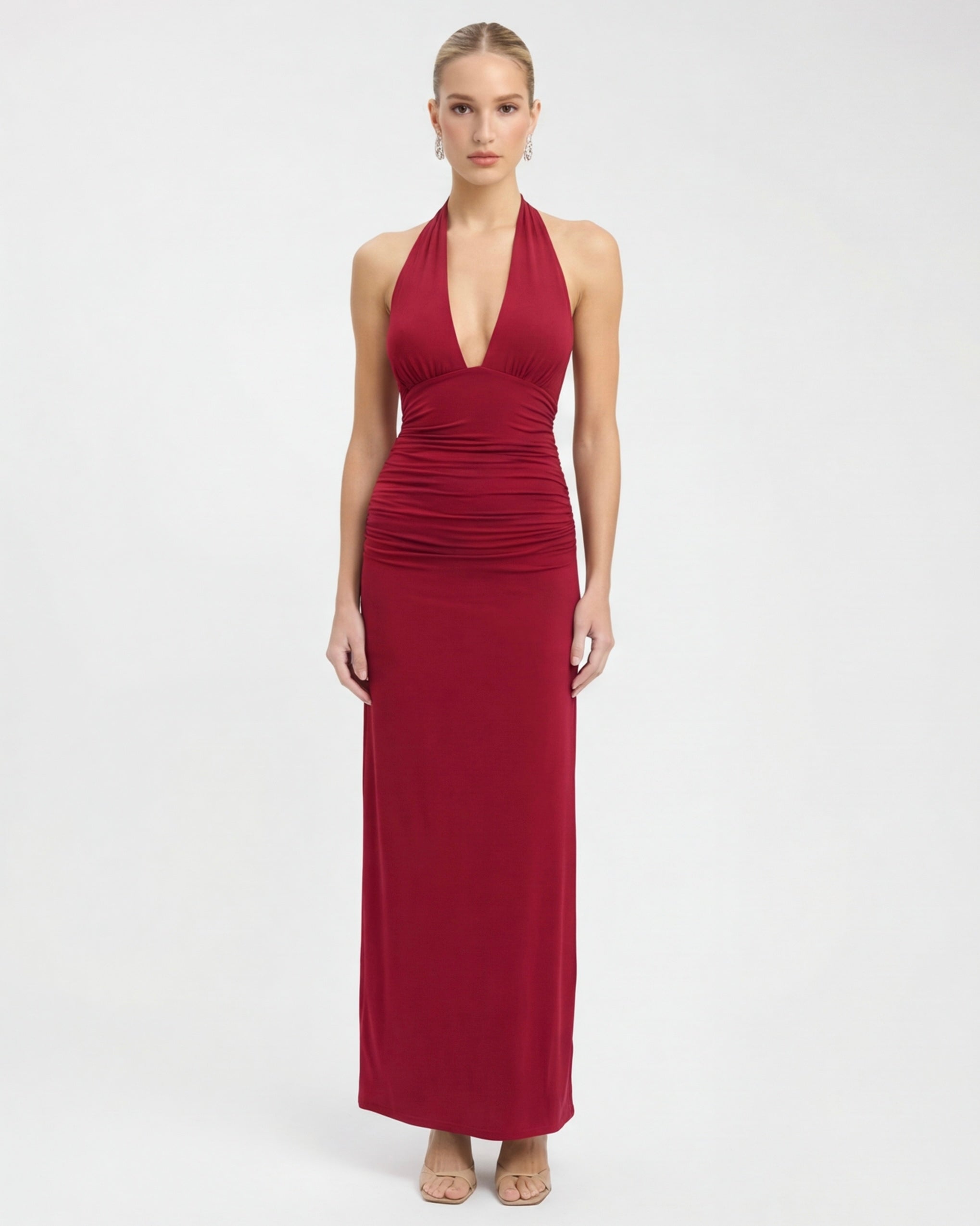 Serrano Madrid | Maxi con cuello halter de Nyx