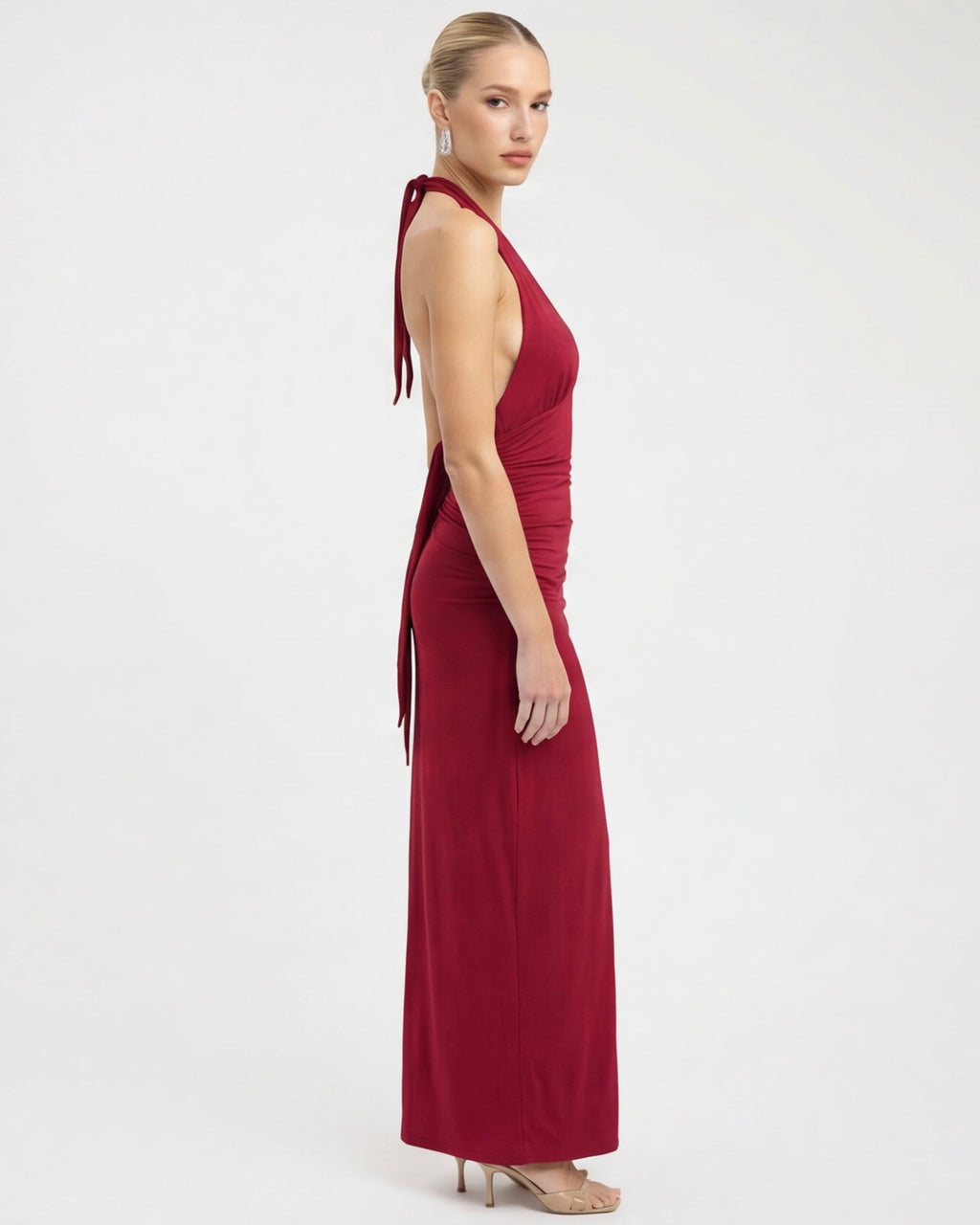 Serrano Madrid | Maxi con cuello halter de Nyx