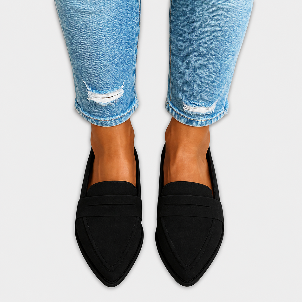Nadia | Mocasines de Ante