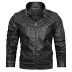 Gonzalo – Chaqueta de cuero clásica