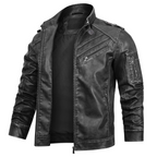 Gonzalo – Chaqueta de cuero clásica
