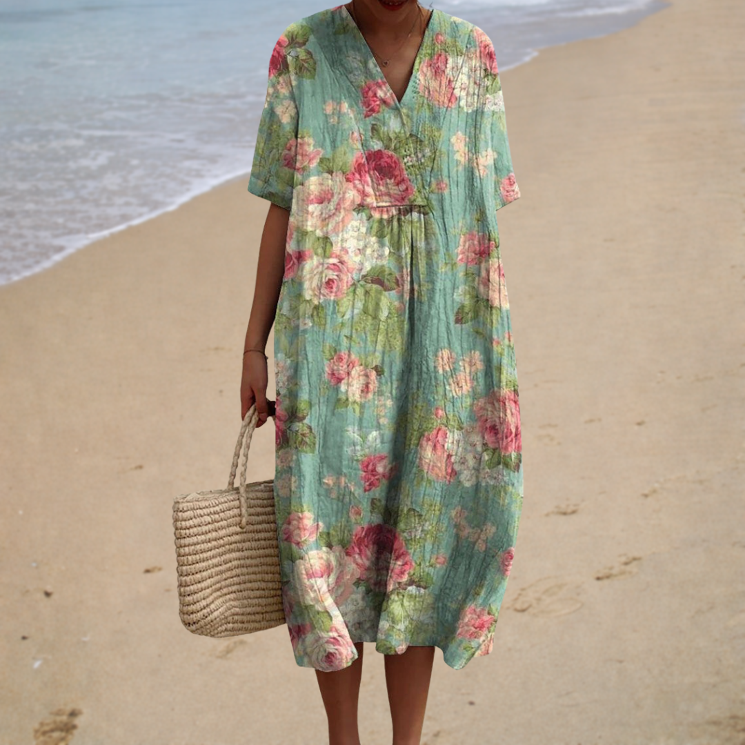 Lorena | Vestido largo de estilo boho