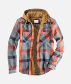 Chaqueta patchwork de cuadros