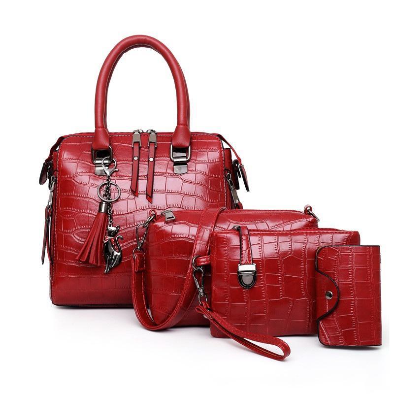 Luna Soler – Set Evelyn de 4 bolsos de cuero vegano