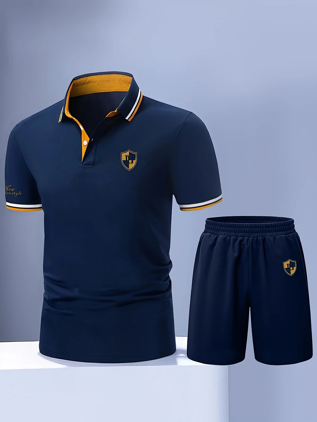 Philbert - Conjunto Completo Polo y Shorts Chic Casual