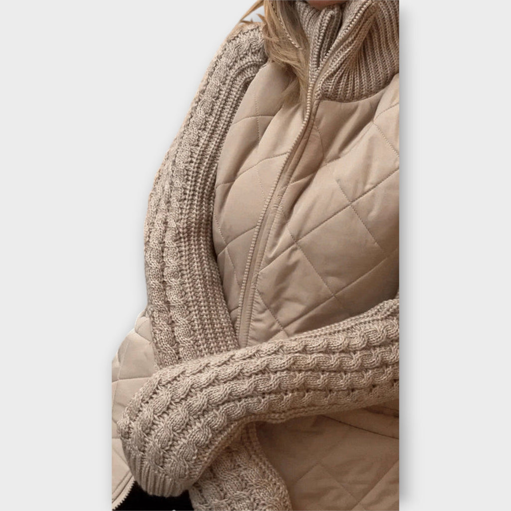 LIVIANE | CHAQUETA CHIC DE PUNTO REFINADO