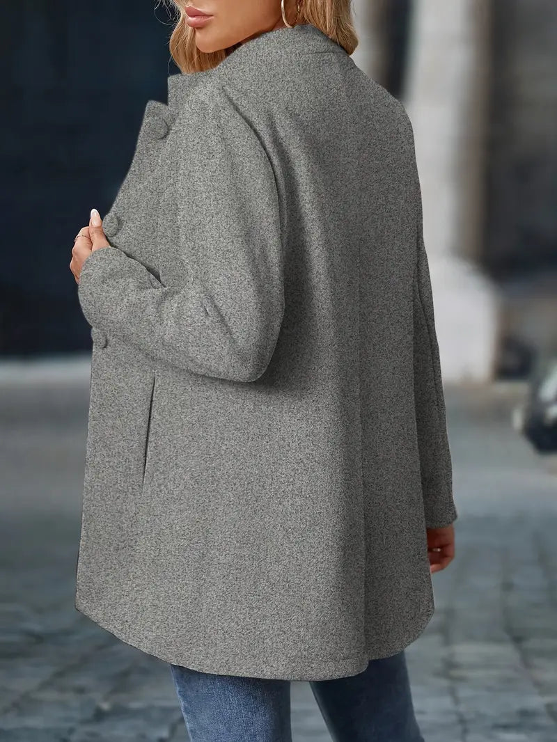 Priscilla - Chaqueta Larga Estilo Blazer Elegante