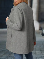 Priscilla - Chaqueta Larga Estilo Blazer Elegante