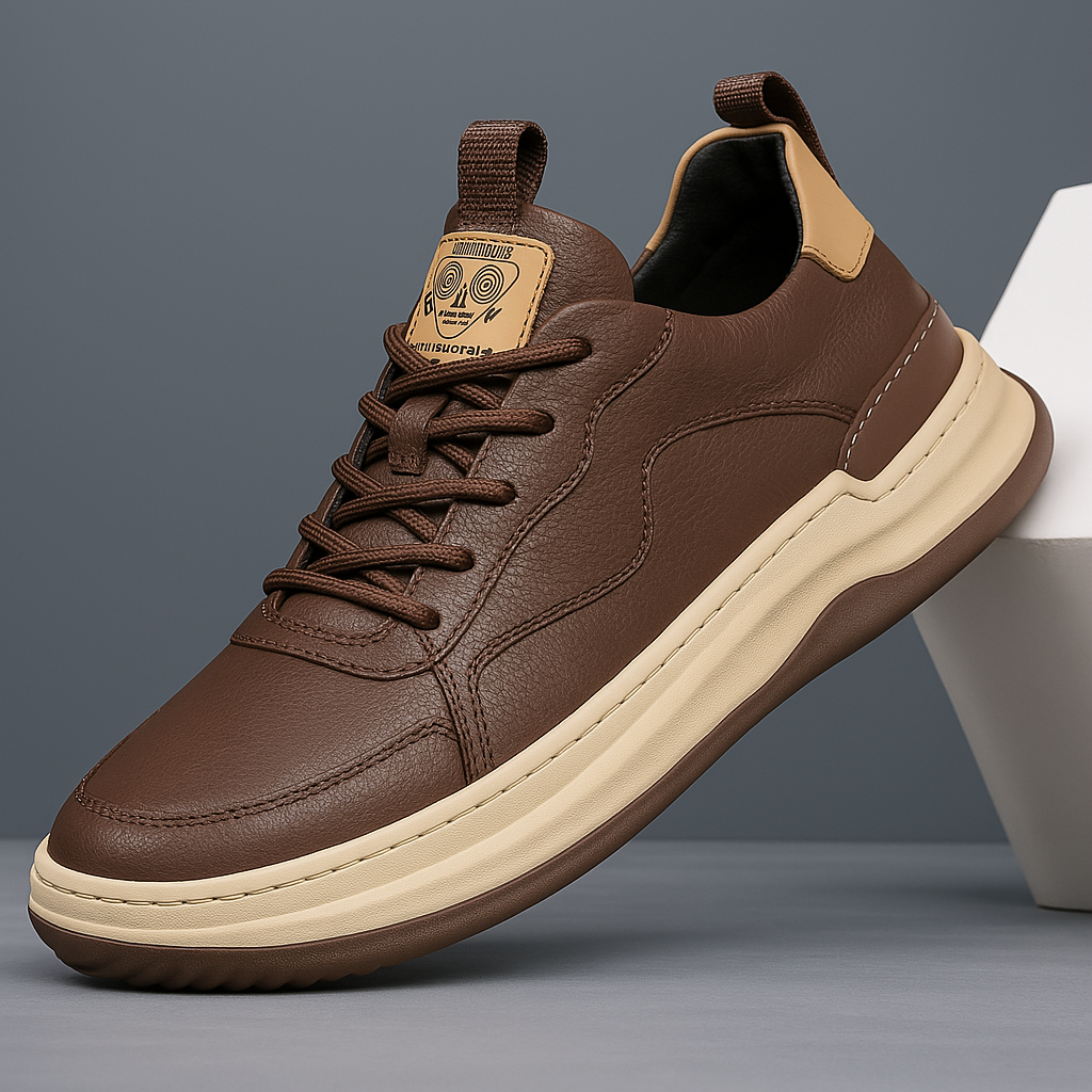 ZAPATILLAS DE CUERO HUDSON