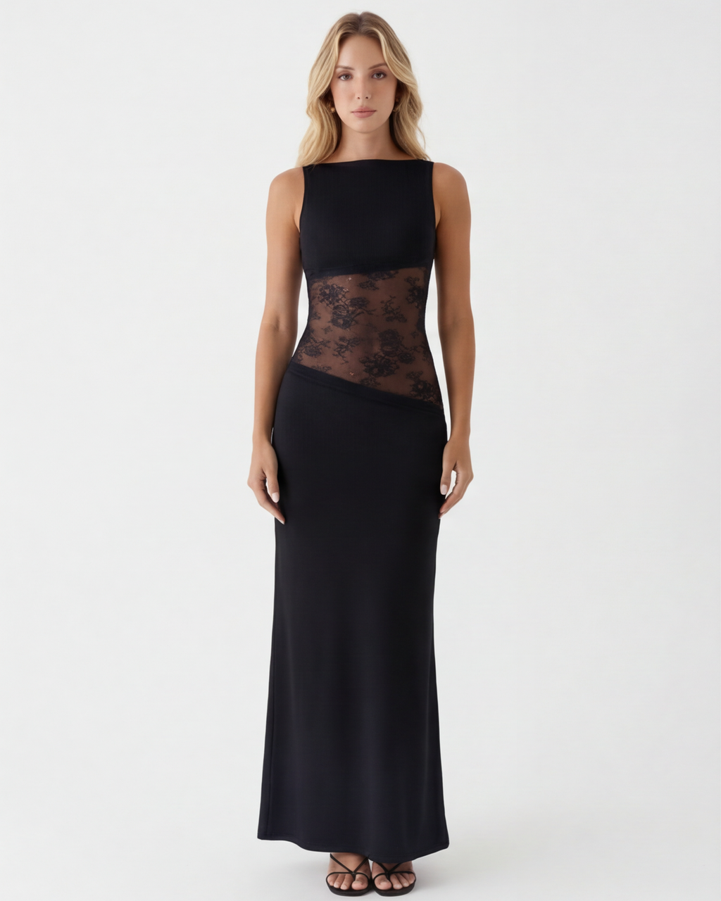 Lucia| Maxi con corte de velo
