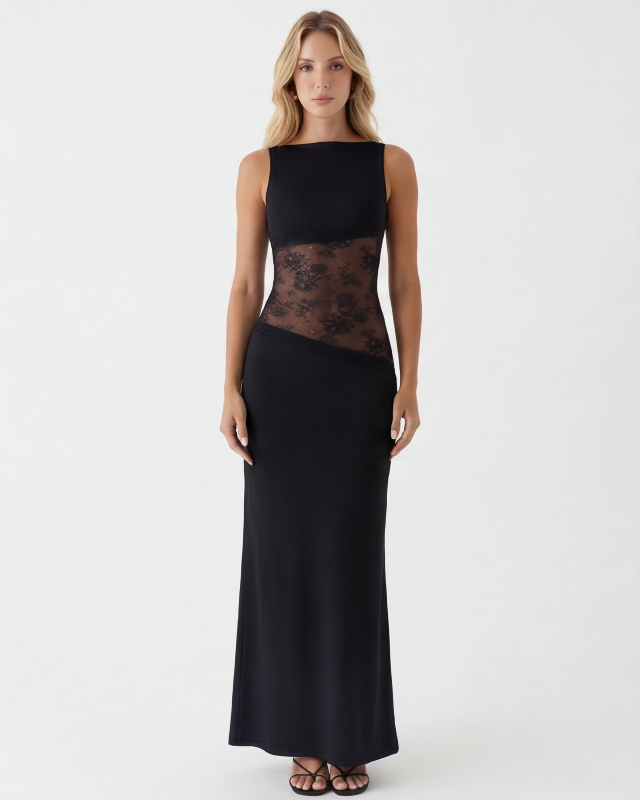 Lucia| Maxi con corte de velo