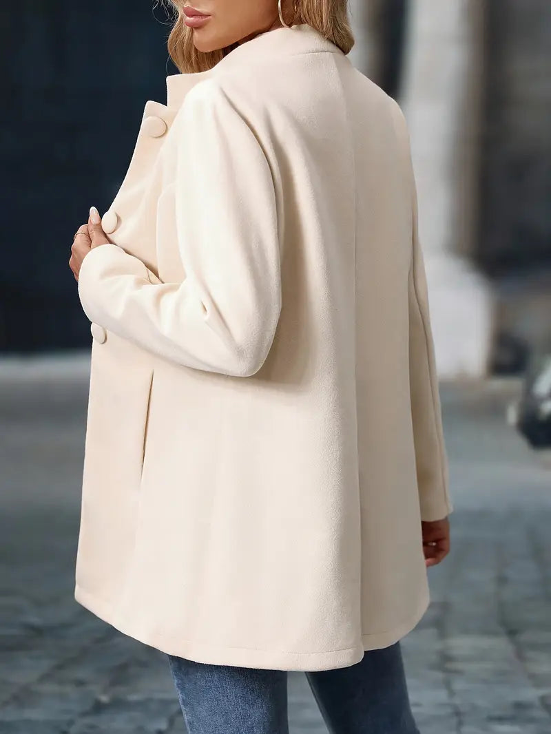 Priscilla - Chaqueta Larga Estilo Blazer Elegante