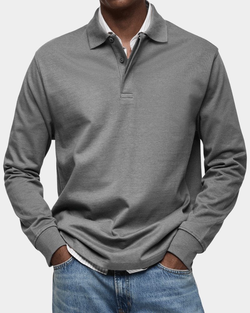 Van Elst Mode® | Polo Cómodo de Manga Larga