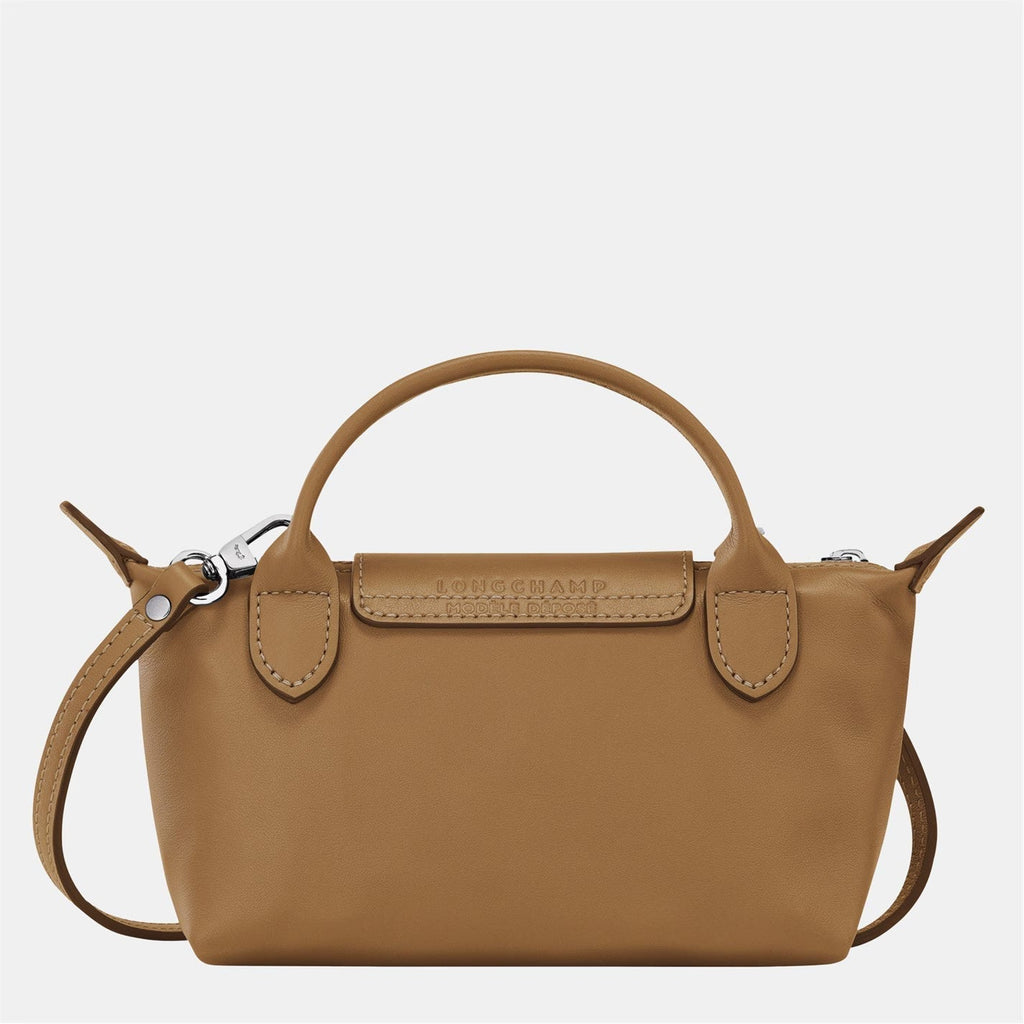 MINI BOLSO DE PIEL LONGCHAM | MARRÓN