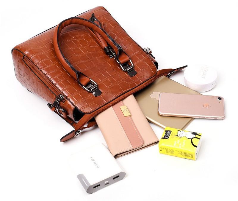 Luna Soler – Set Evelyn de 4 bolsos de cuero vegano