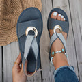 Oslana - Sandalias Cómodas con Hebilla Ajustable