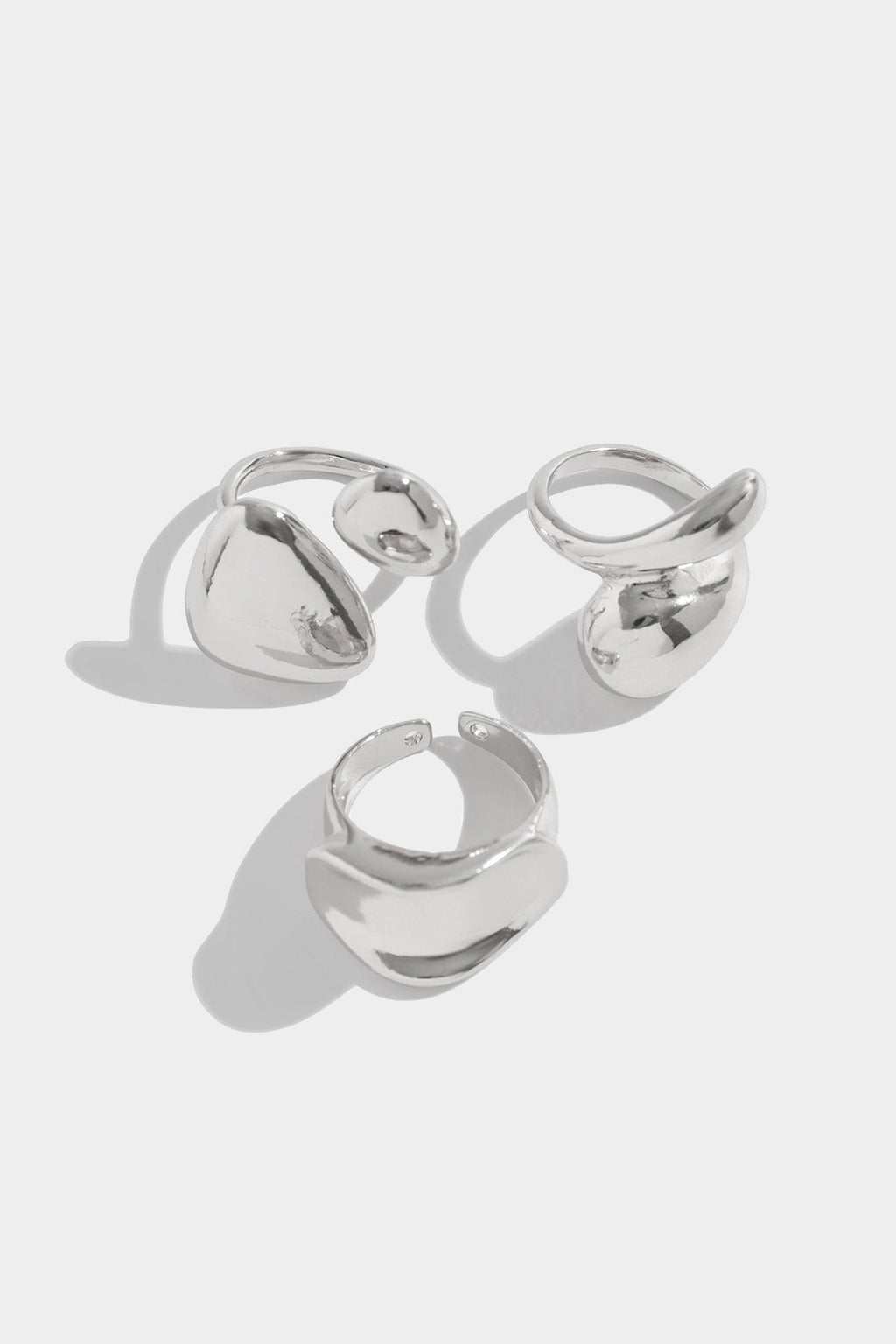 Anillos Irregulares de Metal