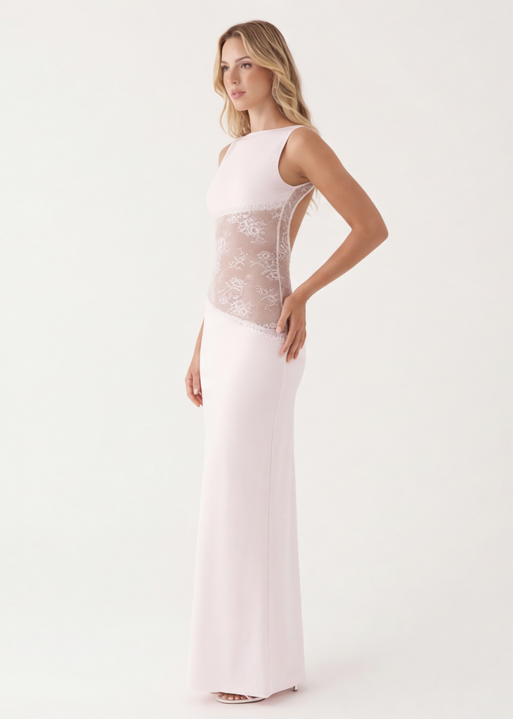 Lucia| Maxi con corte de velo