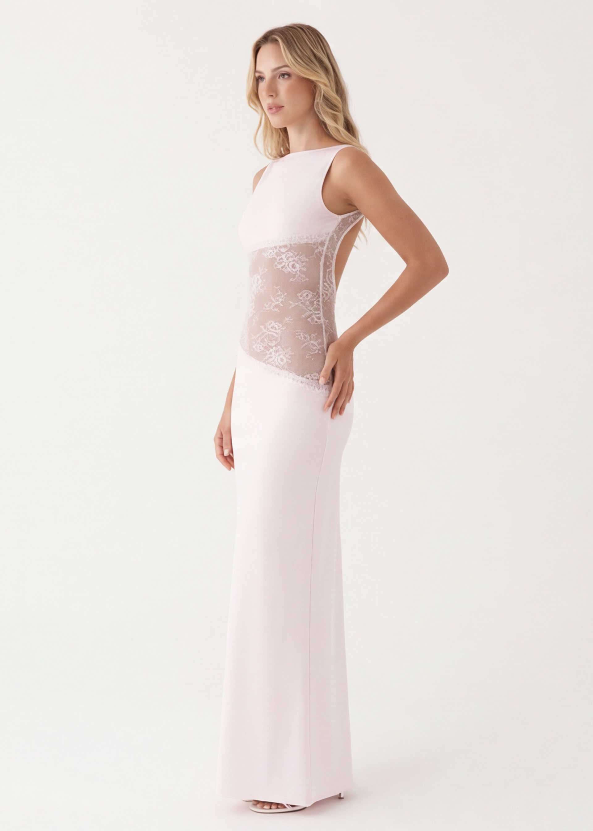 Lucia| Maxi con corte de velo