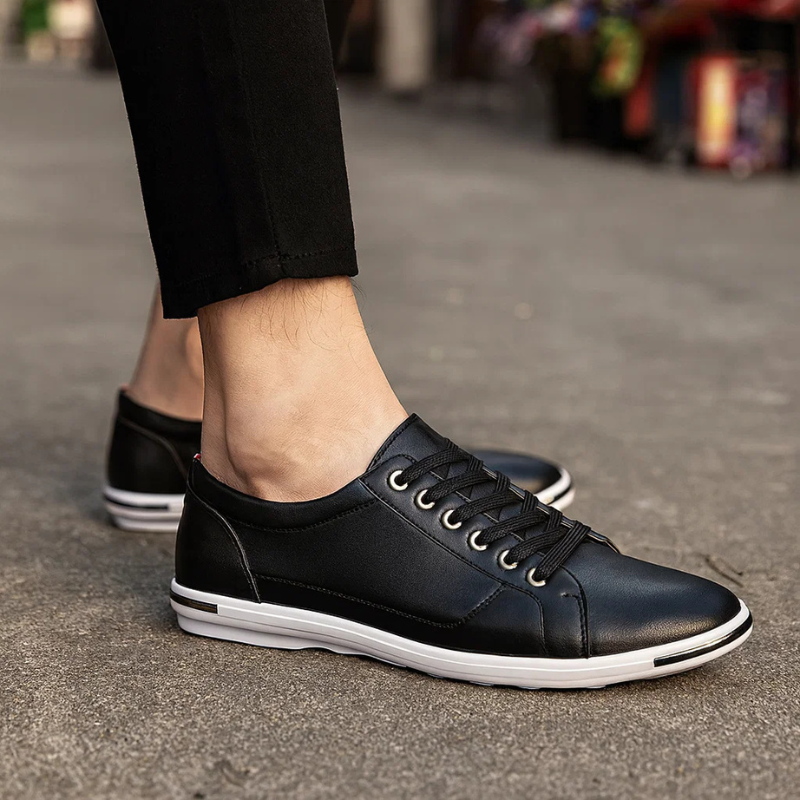 ZAPATILLAS DE CUERO GRAYSON