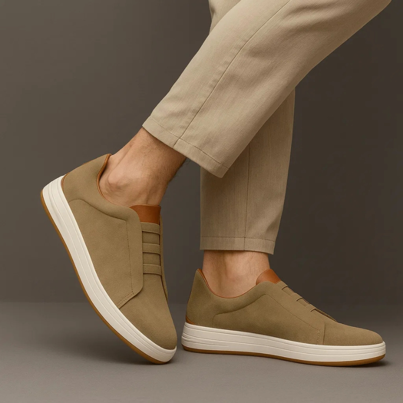 ZAPATILLAS DE ANTE CALDER