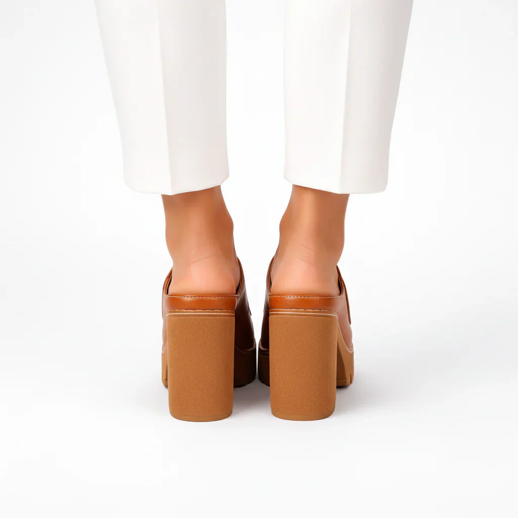 Berylla - Mules de Plataforma con Correa Ajustable