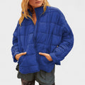 Blanca - Chaqueta acolchada ligera y compacta con cremallera