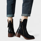 Candela - Botines ortopédicos de piel premium