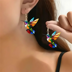 (GRATIS) Pendientes + Collar colibrí