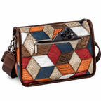 Aurora - Bolso con Bandolera Elegante de Cuero Hecho a Mano