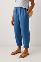 Uriela - Pantalones Elegantes y Cómodos de Fibras Naturales