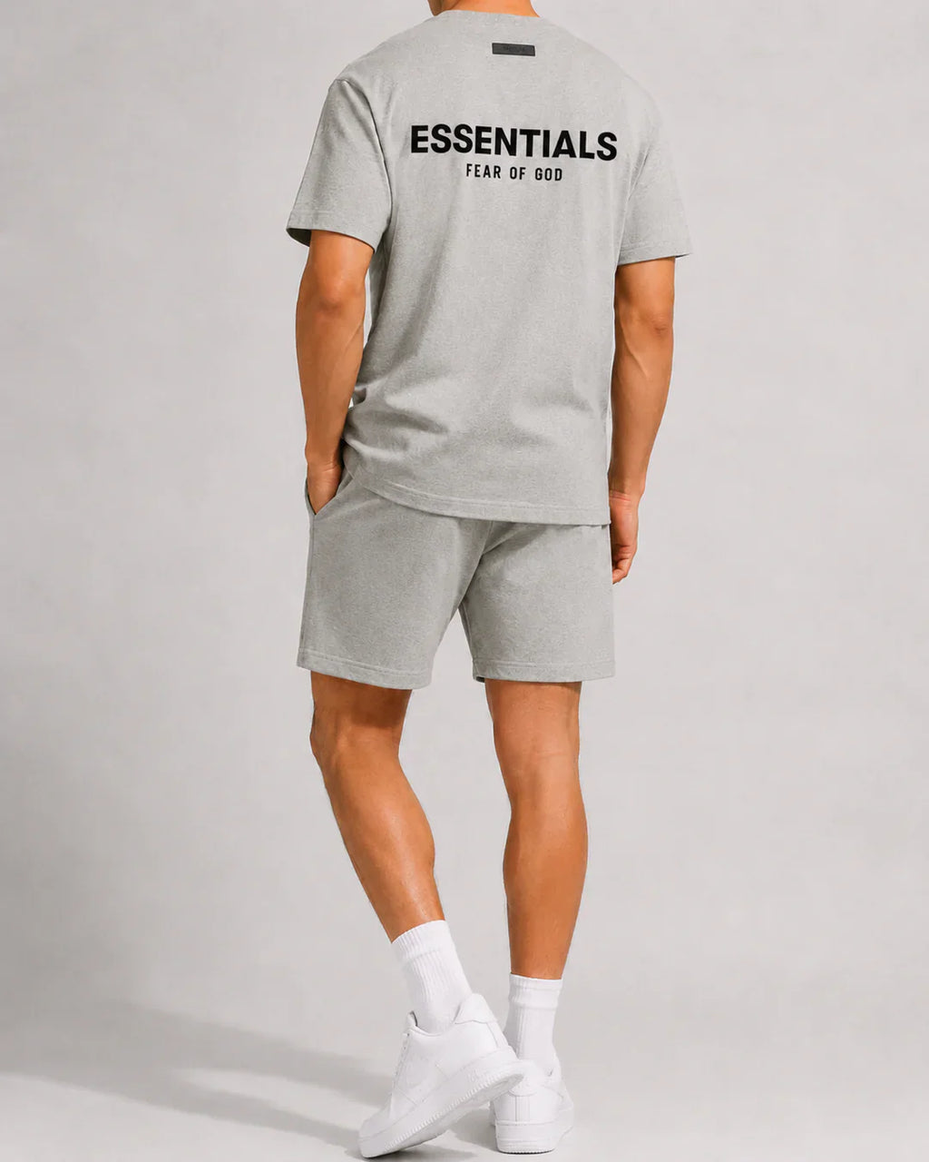 Essam - Conjunto Casual Camiseta y Shorts de Algodón