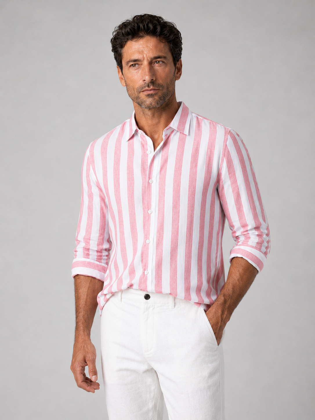 Camisa DiCaprio Lino