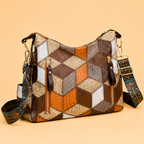 Renata - Bolso con Bandolera Elegante de Cuero Hecho a Mano