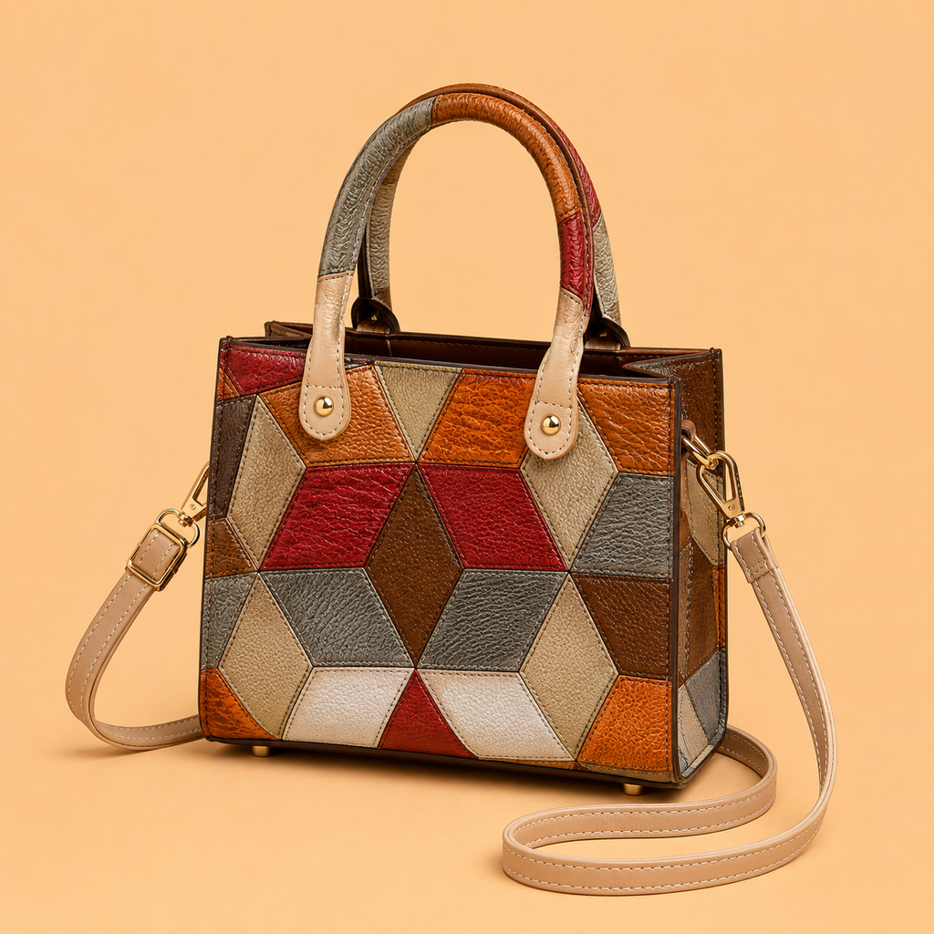 Aurelia - Bolso con Bandolera Elegante de Cuero Hecho a Mano