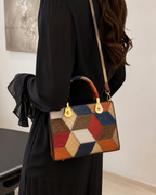 Aurelia - Bolso con Bandolera Elegante de Cuero Hecho a Mano