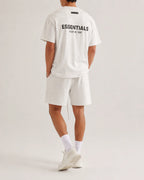 Essam - Conjunto Casual Camiseta y Shorts de Algodón