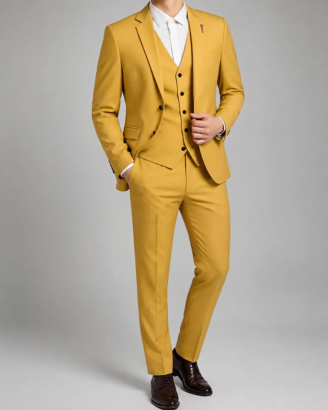 Niclaus - Traje Ajustado de Ceremonia de 3pzs