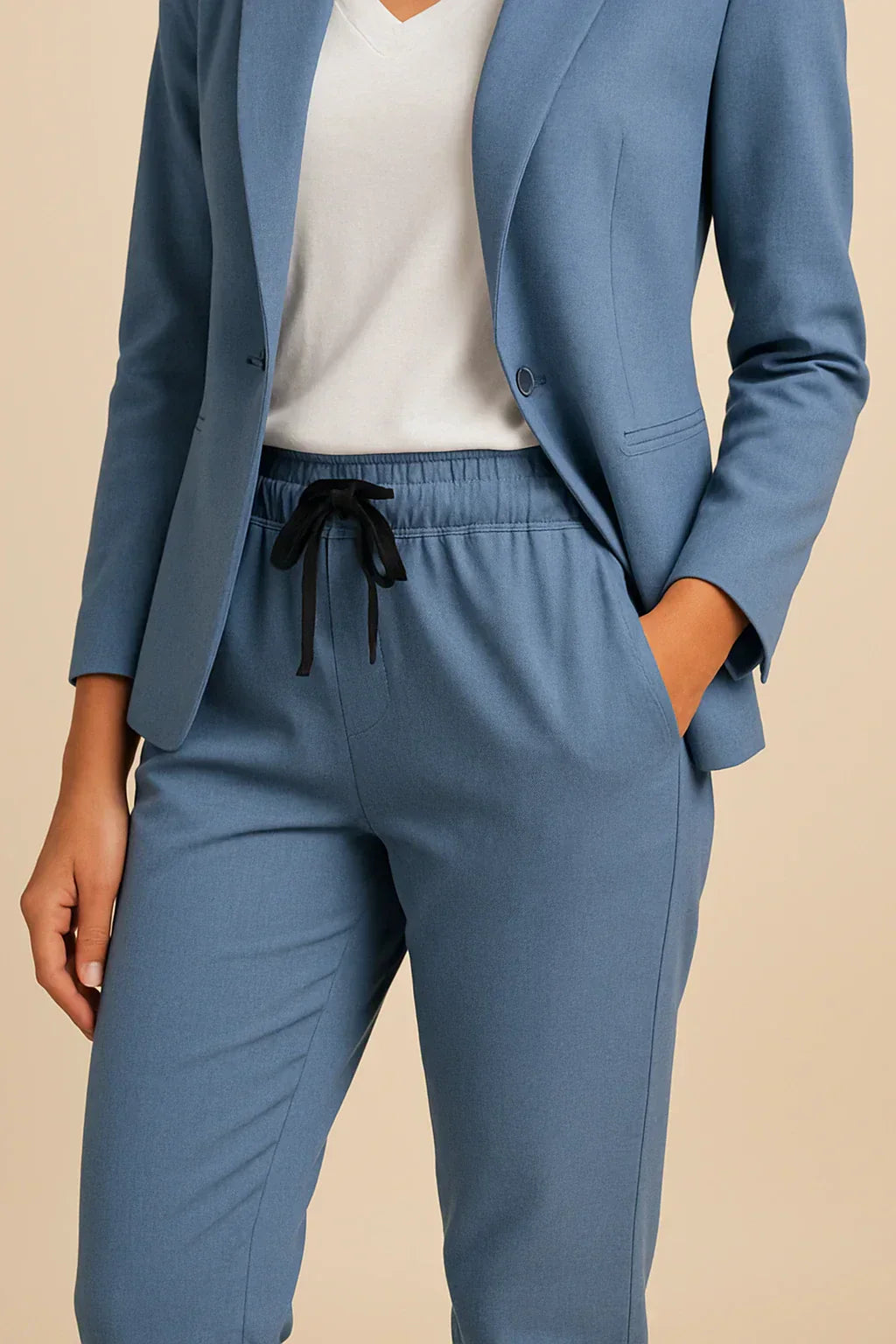 Bertha - Traje Elegante Chaqueta y Pantalón para Cada Día