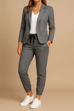 Bertha - Traje Elegante Chaqueta y Pantalón para Cada Día