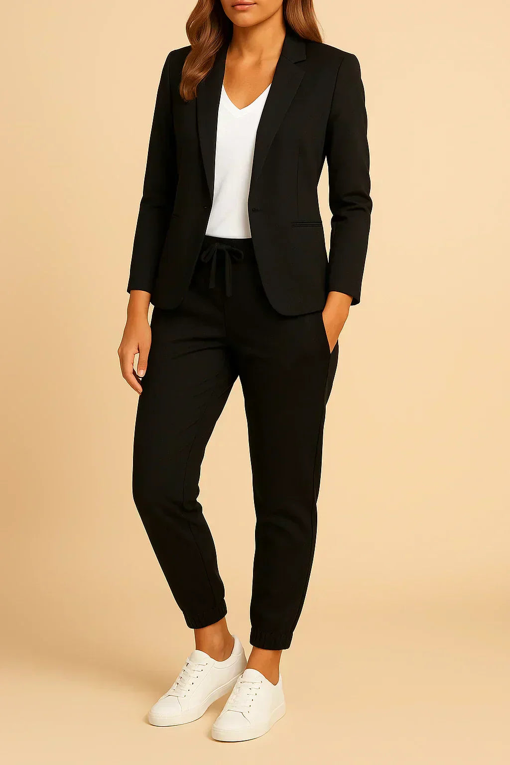 Bertha - Traje Elegante Chaqueta y Pantalón para Cada Día