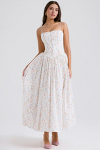 Estrella | Vestido midi floral