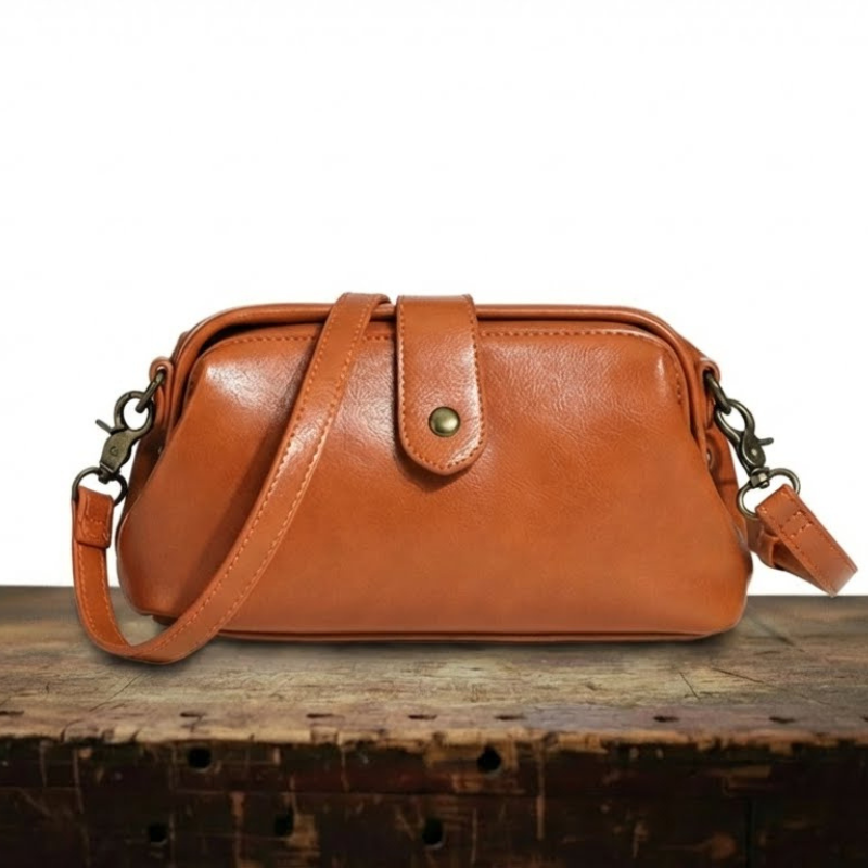 Luna Soler – Bolso Clara de cuero vegano vintage