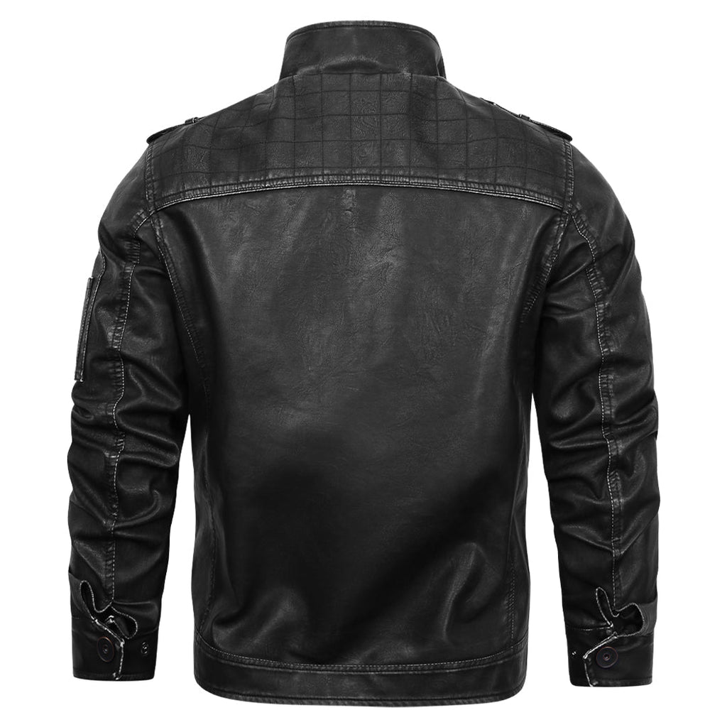 Gonzalo – Chaqueta de cuero clásica