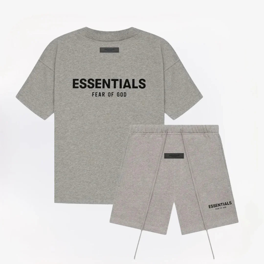 Essam - Conjunto Casual Camiseta y Shorts de Algodón